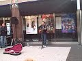 James Morrison busking in Birmingham city centre (Hold You In My Arms)