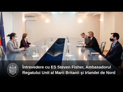 Reformele anticorupție, discutate de Președintele Maia Sandu cu Ambasadorul Regatului Unit al Marii Britanii și Irlandei de Nord