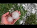 Hagelunwetter Hailstorm Villingen-Schwenningen Hagelunwetter Hailstorm Villingen-Schwenningen