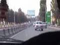 Driving through Yerevan to Etchmiadzin