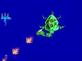 the gameplay of dragon spirit: the new legend for nes. created by namco.