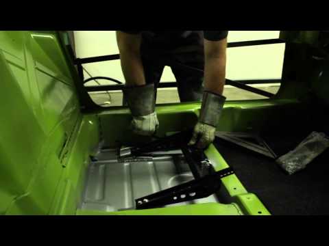 Seat frame install Porsche 914