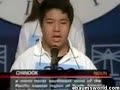Kid Impersonates Napoleon Dynamite during Spelling bee Kid Impersonates Napoleon Dynamite during Spelling bee