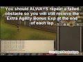 RuneScape - Agility Guide (In-depth) With Extended Barbarian Course & Extended Gnome Stronghold