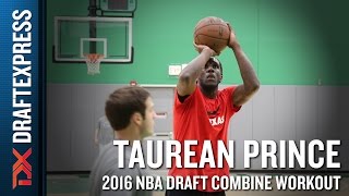 Taurean Prince 2016 NBA Pre-Draft Workout Video