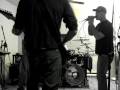 Hoilday jam session in drumb's kitchen.  The audio quality is poor due to the volume.  You don't know LOUD.