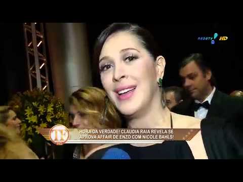 TV Fama: Claudia Raia: 'Enzo é maduro para escolher namorada'