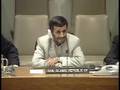 VOA's Vafa Mostaghim asks Ahmadinejad about human rights