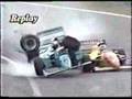 Akihiko Nakaya big crash at Suzuka '92 Japan F-3000