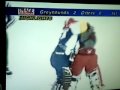 Erie Otters vs Soo Greyhounds Line Brawl +Goalie Fight!!