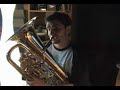 ZELDA's Ocarina of time's Lost Woods (Saria) on Euphonium
