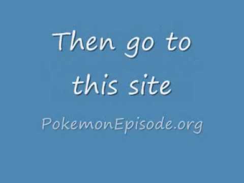 how to watch pokemon episodes online