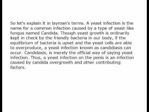 Penis Yeast Infection – How to Treat A Male Genital Yeast Infection.mp4 Penis Yeast Infection – How to Treat A Male Genital Yeast Infection.mp4