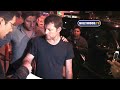 sam worthington becomes a paparazzo at trousdale in west hollywood, california. usa