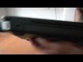 Asus G51VX gaming laptop exterior and lights