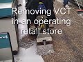 VCT Floor Demolition