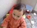 G2 in playpen at 9 months