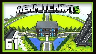 HermitCraft Season 5: Huge Progress On The Base And City!    (Minecraft 1.12)