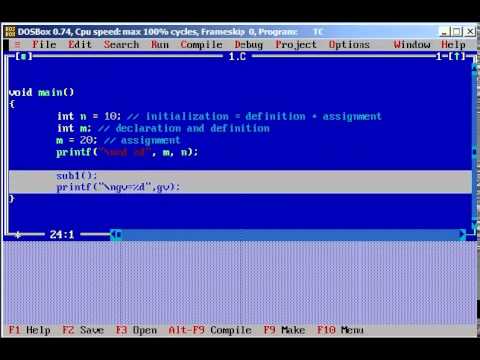 how to define global constants in c