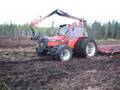 Valmet 705 clearing old forest to a field pt.2