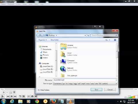 how to capture snap from vlc