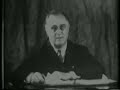 U.S. Thrilled As FDR Outlines Recovery,1933/10/23 (1933)