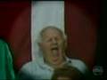 Hillary Clinton's sleepy, nose-picking fan