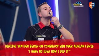 Peter Wright on De Zwaan win: “I was walking around like a zombie on stage, I wanted to pass out”