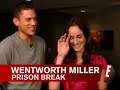 voila l'interview de wentworth miller et sara wayne callies par kirstin !
c'est vraiment marrant ! dommag qu'il n'y est pas de sous titres ! mais les mimiques et les regards qui font c'est marrant !
michael and sara : 