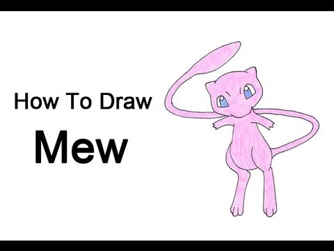 how to draw mew