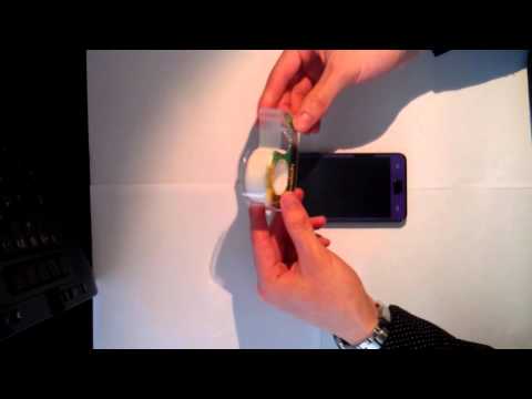 How to remove Mercury Screen Protector for Samsung Galaxy S II 2 I9100