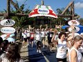 Chegada da Maratona de Revezamento Beto Carrero World
