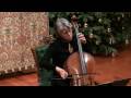 JS Bach: Sarabande BWV 1007 Tanya Tomkins, baroque cello