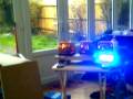 3 Pod V Lightbar with 12 Blue LED\ 3 Pod V Lightbar with 12 Blue LED\