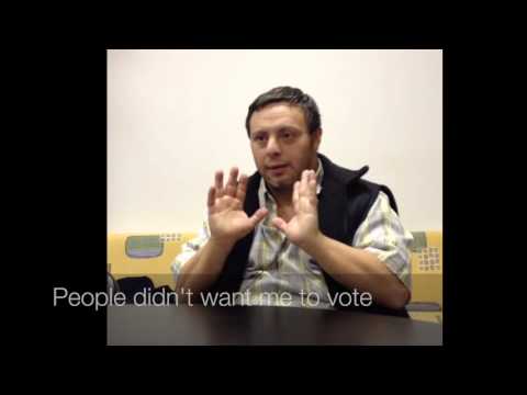 Image of the video: Self-advocate from Lebanon: Accessing the Ballot Box