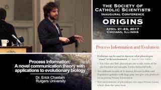 “Process Information: A Novel Communication Theory with Applications to Evolutionary Biology.” Dr. Erick Chastain (Rutgers University)