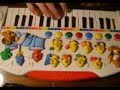 Blue (Eiffel 65) on a Chicco piano Blue (Eiffel 65) on a Chicco piano