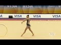 FIG Official -- Anna ALYABYEVA (KAZ), Hoop -- WC Moscow 2010 7th with the Hoop. Another good routine today on this apparatus : 27.225 (Difficulty : 9.075, Artistic : 9.150, Execution : 9.050, Penalty : 0.050). Total : 54.275 (3rd after the 1st day)