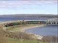 CB&CNS 302 crosses Grand Narrows Bridge 6 June 2004