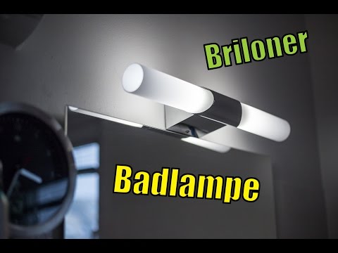 Briloner Badleuchte, Spiegelleuchte, Badlampe, 2xE14/40W, chrom