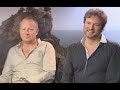 colin firth and stellan skarsgård discuss mamma mia!