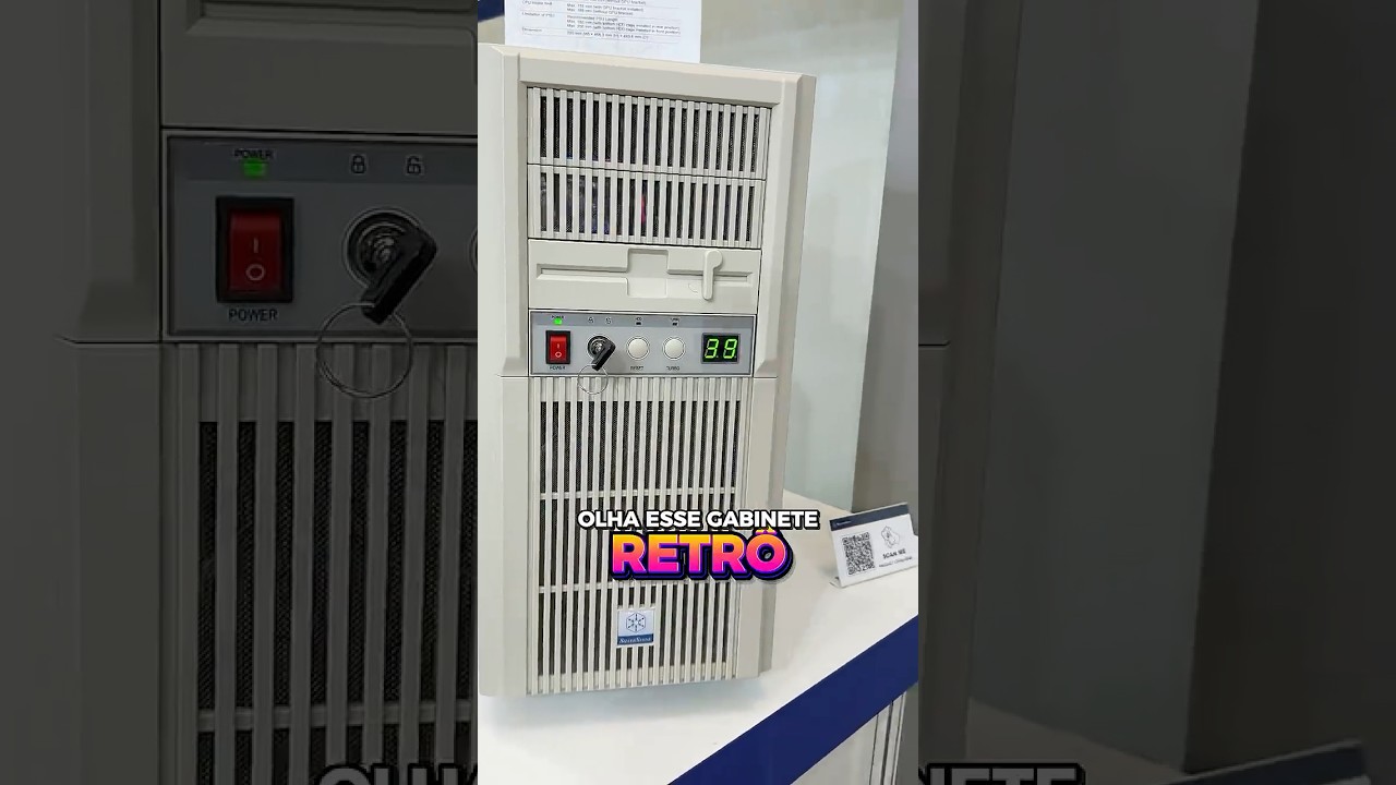 Gabinete NOSTÁLGICO e os 5 produtos MAIS LEGAIS da Silverstone!