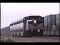 BNSF 5182 Meets Amtrak 713 With 2051