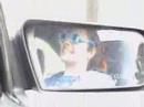 In the car