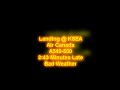 Air Canada A340-500 Passenger Landing KMIA-KSEA