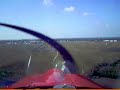 Crosswind landing at La Porte TX Crosswind landing at La Porte TX