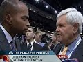 Newt Gingrich shuts up reporter