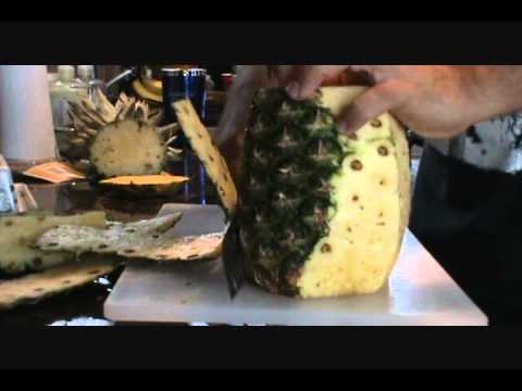 how to know pineapple ripe