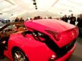 First Ferrari California Opens Top + sound!