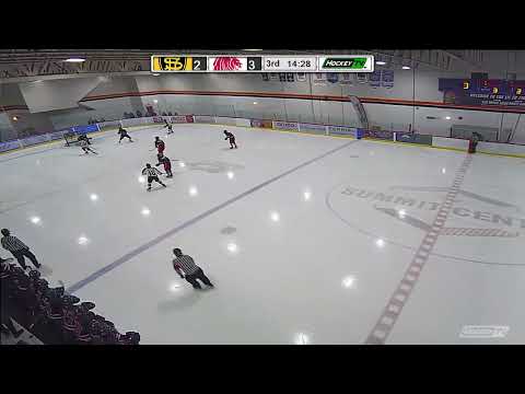 Liam Downie #6  (U17 Prep) with an assist against YHA in CSSHL regular season action. ( Jan 29, 2023)